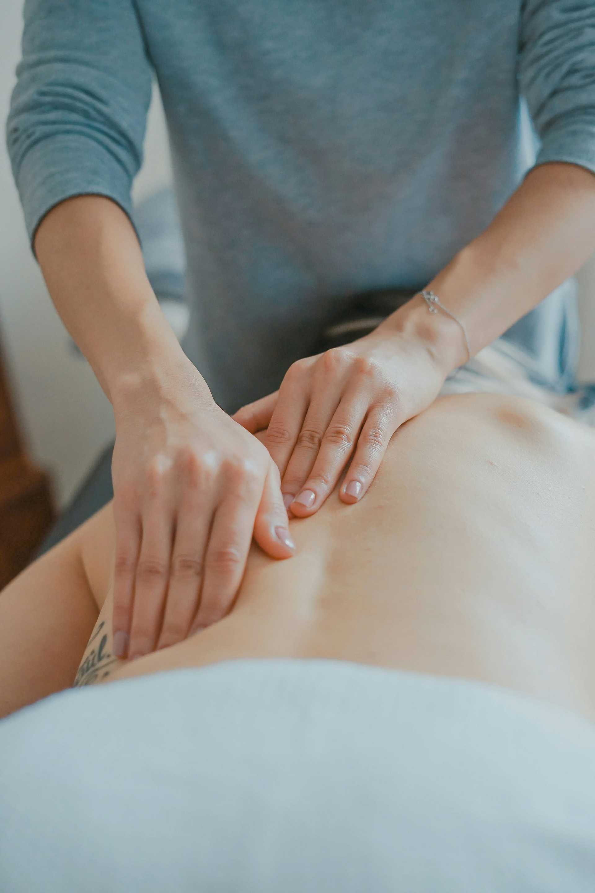 A massage for a busy professional.